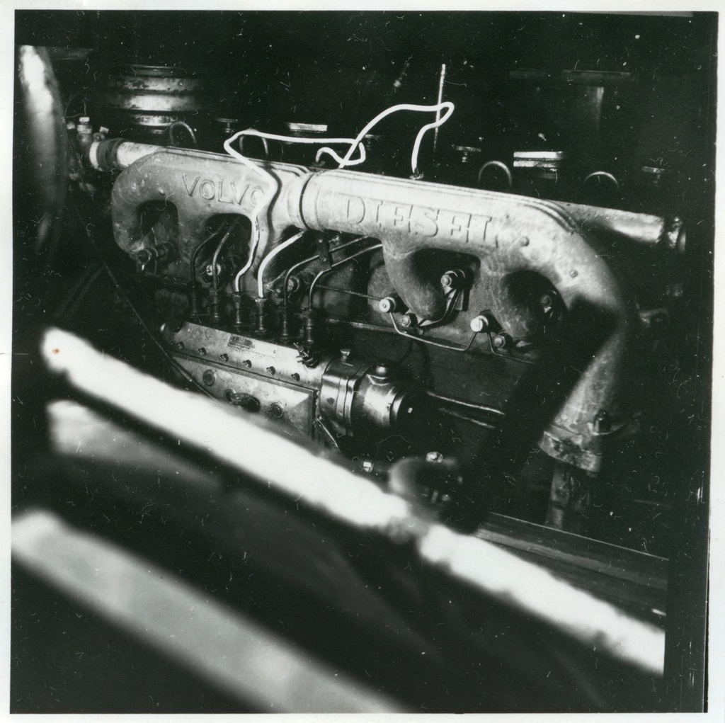 Volvo dieselmotor.