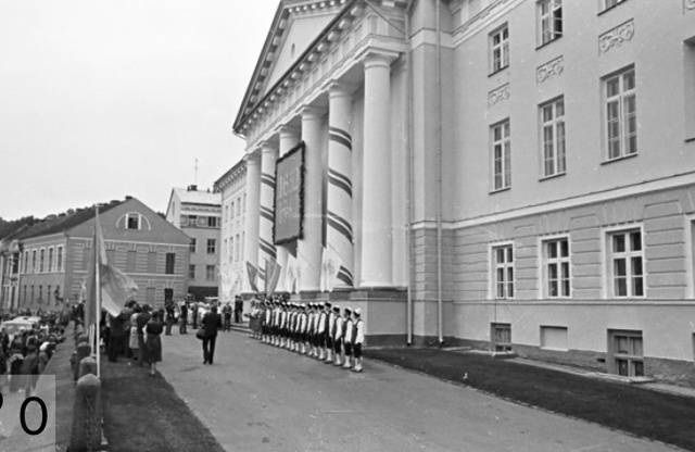 350th Anniversary of Tartu National University. rephoto