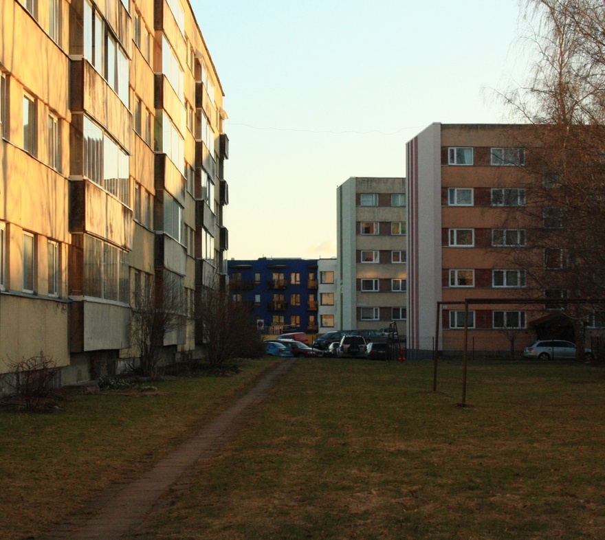 Aardla microregion panels in Tartu rephoto