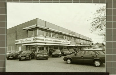 A6037, Graafschap Hornelaan, garage, Alfa Romeo-dealer  duplicate photo