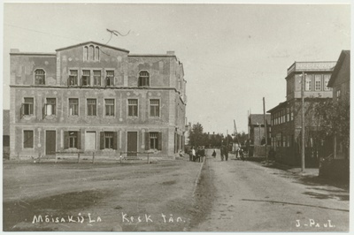 foto, Mõisaküla, Kesk tn, 1930, foto J. Paul  duplicate photo