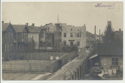 foto, Viljandimaa, Mõisaküla, Posti tänav u 1912  duplicate photo