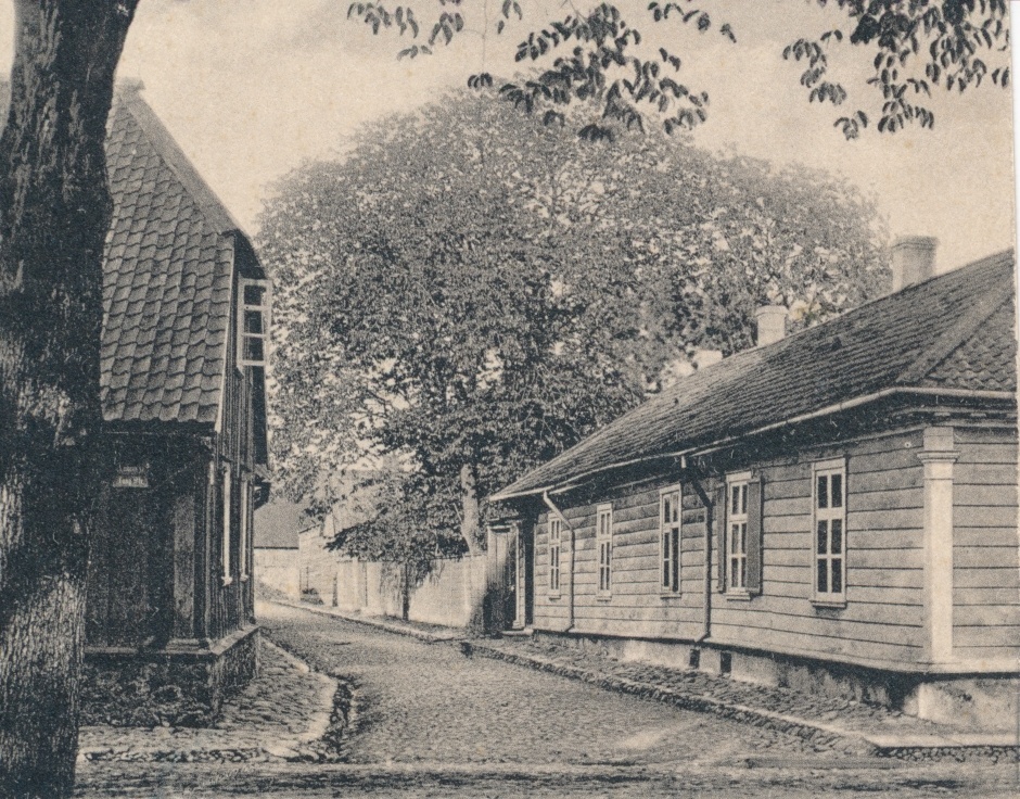 trükipostkaart, Viljandi, Sepa tänav u 1905