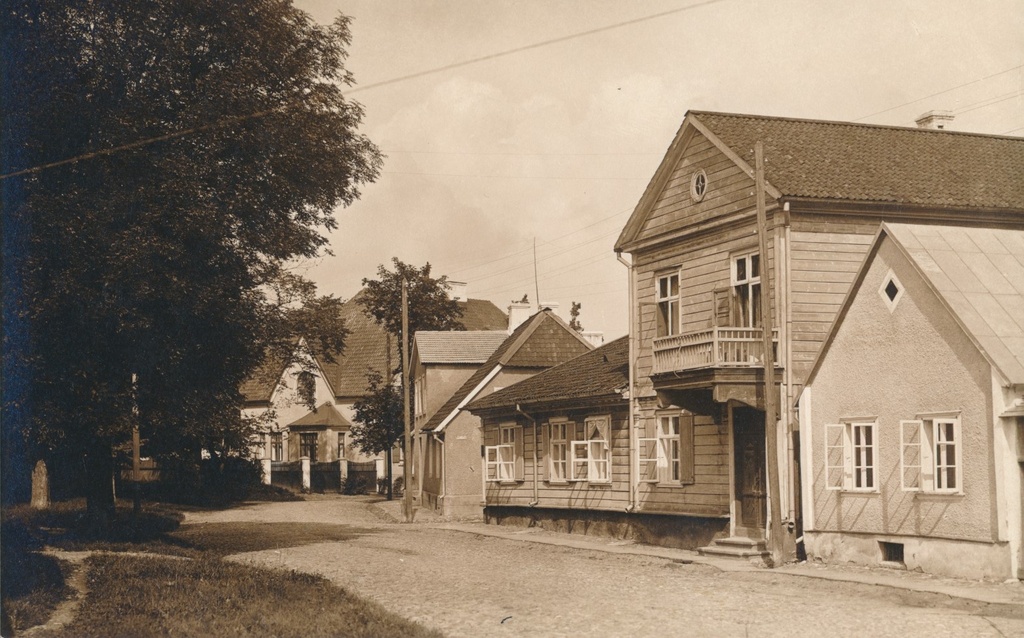 foto, Viljandi, Pikk tänav, u 1930