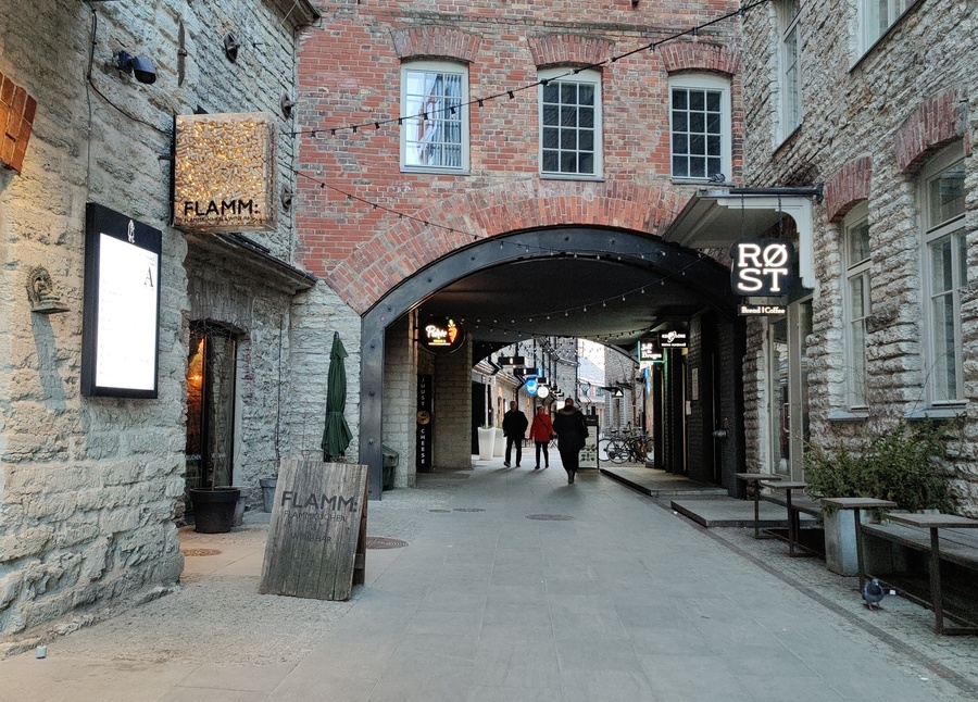 Rotermanni kvartal, tehase sisehoov, vaade lõuna suunas. rephoto