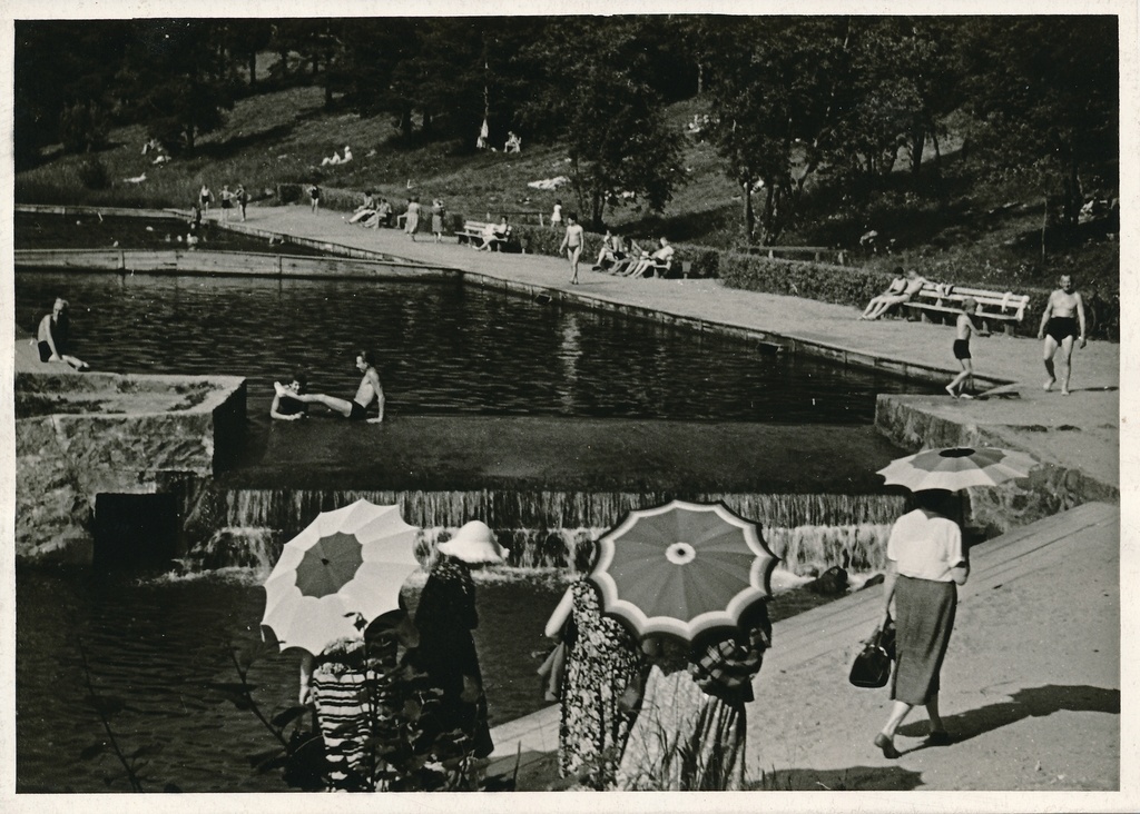 foto, Viljandi, Uueveski basseinid, 1960, foto A. Kiisla