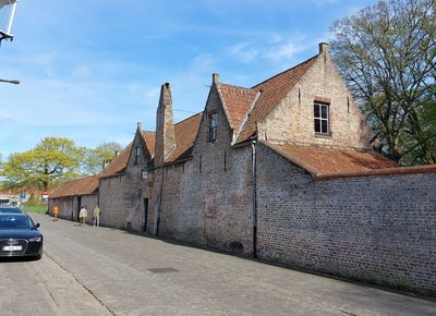 Brugge, Rolweg, maison de Guido Gezelle rephoto