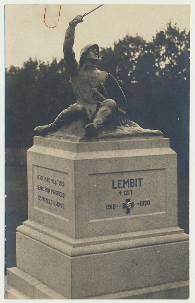 foto, Suure-Jaani, Lembitu ausammas, u 1930