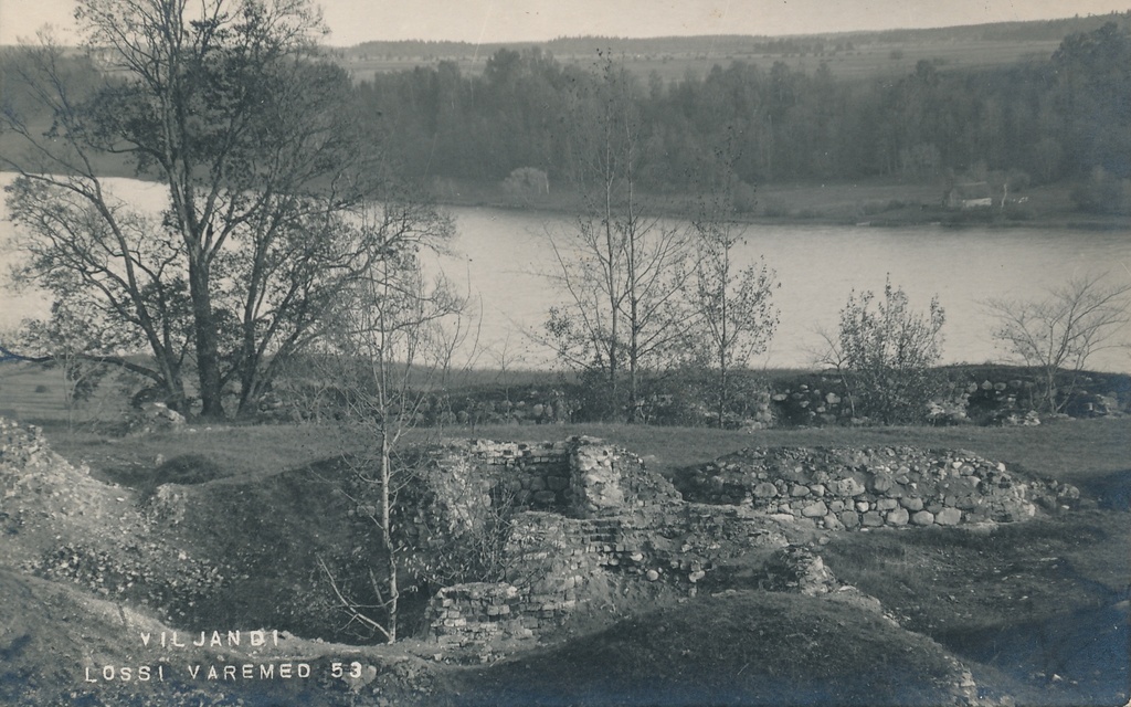 foto Viljandi lossivaremed, Kaevumägi u 1910 F J.Riet
