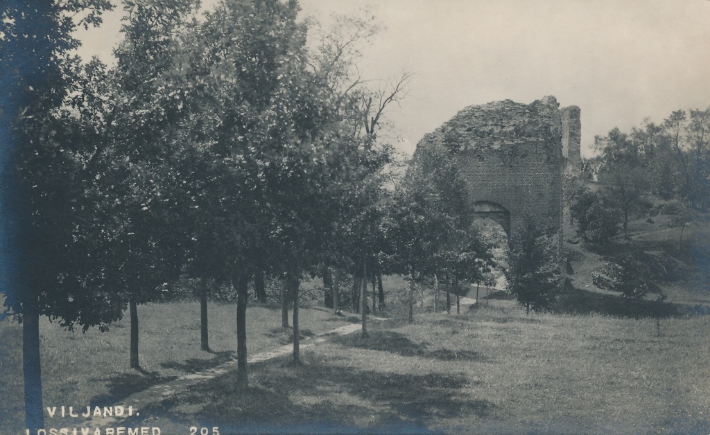foto Viljandi lossivaremed, II Kirsimägi u 1920 foto J.Riet