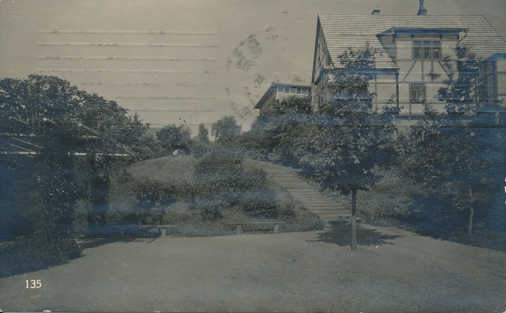 foto Viljandi, Trepimägi, vaade keskosast üles u 1915