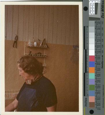 K. Luts oma ateljees 1969  similar photo