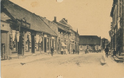 trükipostkaart, Viljandi, Lossi tn Oru ja Tartu tn vahel u 1905  similar photo