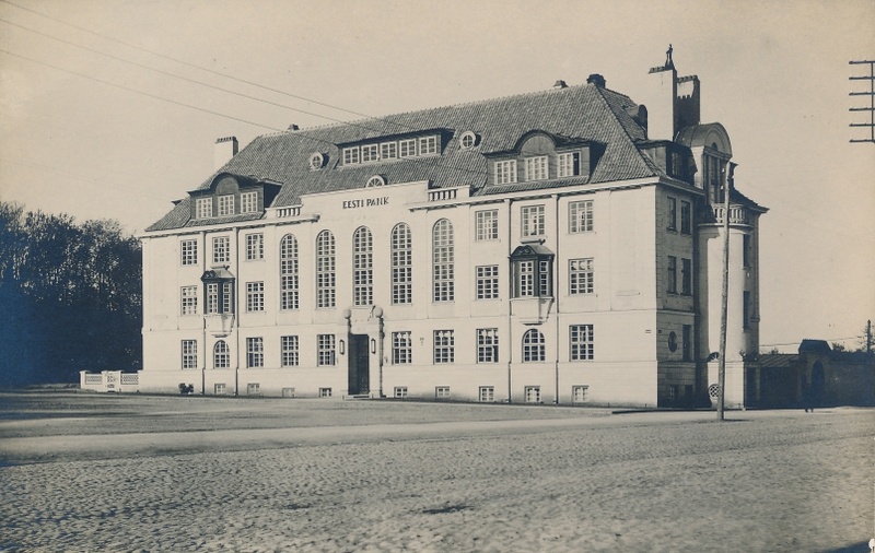 foto, Eesti Panga Viljandi osakonna hoone u 1935