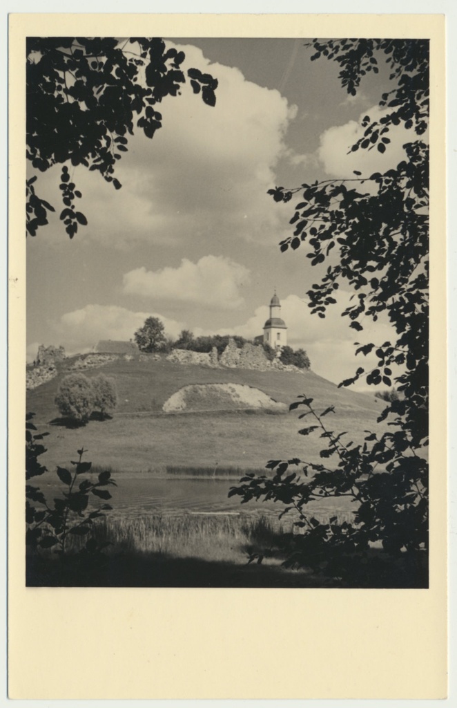 foto, Viljandimaa, Karksi ürgorg, kirik, lossivaremed, 1939