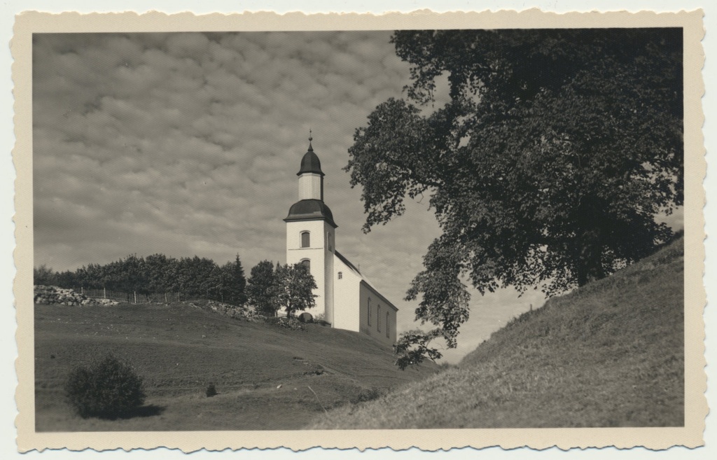 foto, Viljandimaa, Karksi kirik, 1936