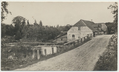 foto, Viljandimaa, Suure-Kõpu vald, Vanaveski veski, u 1920  duplicate photo