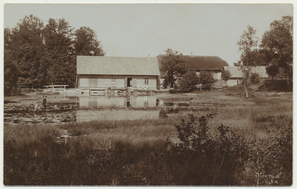 foto, Viljandimaa, Holstre vald, Sumbaku veski, 1914, foto H. Silk