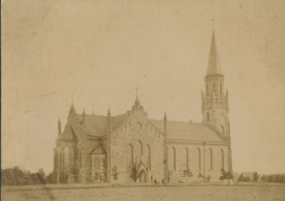 foto, Viljandi, Pauluse kirik, u 1885  duplicate photo