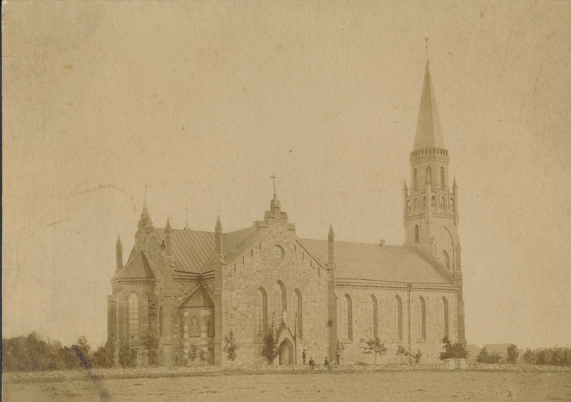 foto, Viljandi, Pauluse kirik, u 1885