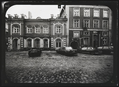 Tallinn, Vene tn 12, Vene tn 12a. Vanalinna kvartal nr 29 (Katariina käik). Fassaadide stereofotogramm-meetriline mõõdistamine.  similar photo