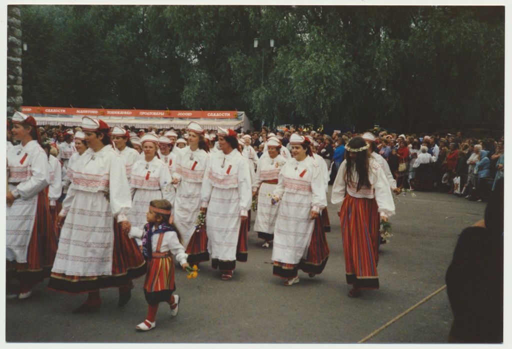 värvifoto, Tallinn, 20. üldlaulupidu, 1985
