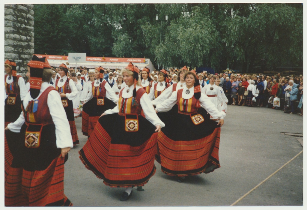 värvifoto, Tallinn, 20. üldlaulupidu, 1985