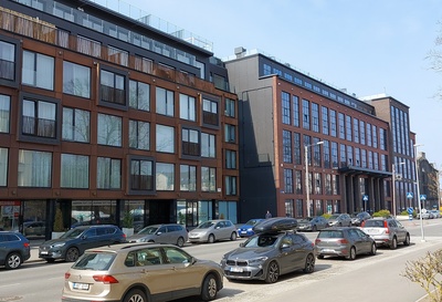 Volta tehase tööriistatsehh, vaade tänavalt rephoto