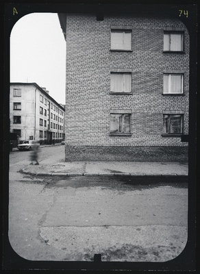 Pärnu, Rüütli (endine Kalevi) tn. Rüütli tänava heakorrastus. Stereofotogramm-meetriline mõõdistamine.  duplicate photo