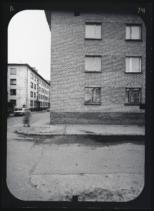 Pärnu, Rüütli (endine Kalevi) tn. Rüütli tänava heakorrastus. Stereofotogramm-meetriline mõõdistamine.