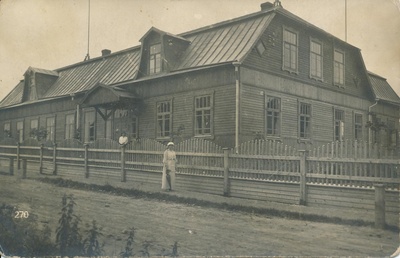 foto, Viljandi, Vene klubi (Turu t 6), u 1915, foto J. Riet  duplicate photo