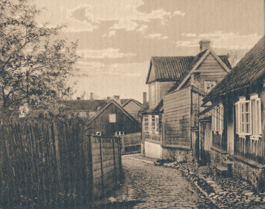 trükipostkaart, Viljandi, Oru tn, u 1910