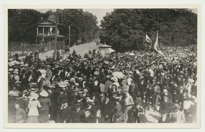 fotokoopia, VII üldlaulupidu, rongkäik Tallinn 1910  similar photo