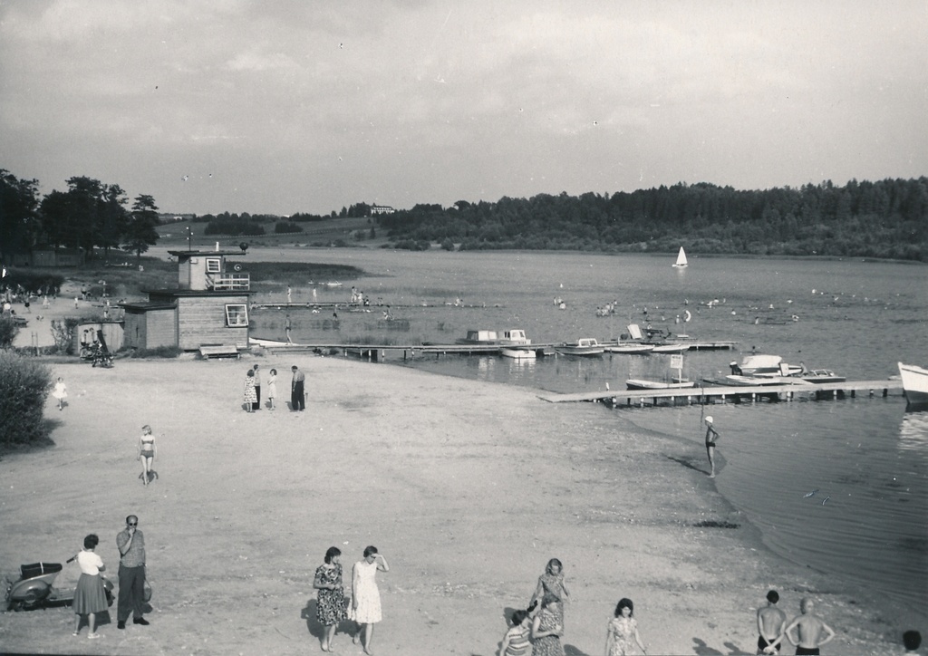 foto, Viljandi, supelrand, vetelpääste, 1963, foto A. Kiisla