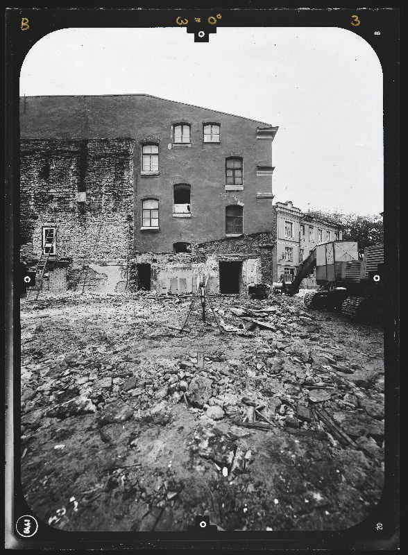 Tallinn, Nunne tn 12 // 14. Võõrastemaja "Balti", Õllerestoran. Stereofotogramm-meetriline mõõdistamine.