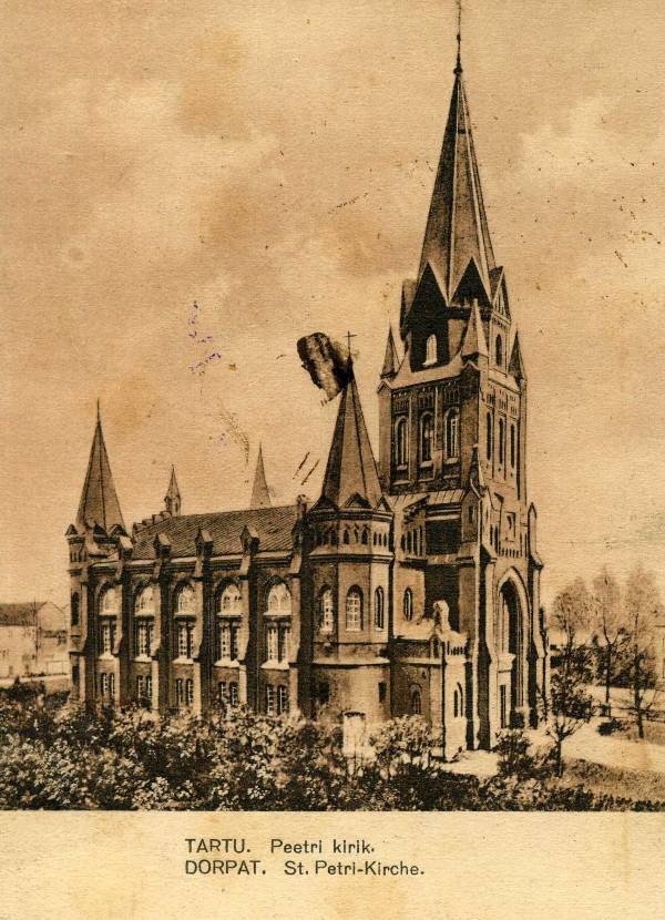 Tartu Peetri kirik, ca 1905-1910.