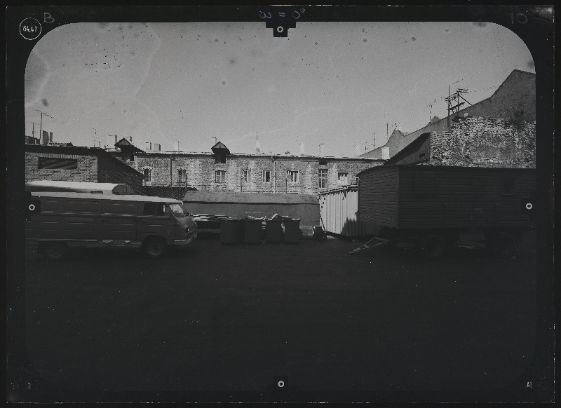 Tallinn, Müürivahe tn 31. Fassaadide stereofotogramm-meetriline mõõdistamine.