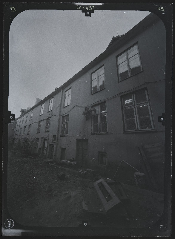 Tallinn, Pikk tn 29. Stereofotogramm-meetriline mõõdistamine.