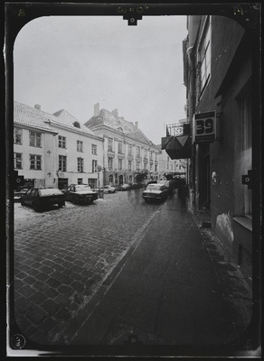 Tallinn, Pikk tn 28. Elamu - administratiivhoone Pikk t.28. Stereofotogramm-meetriline mõõdistamine.  duplicate photo