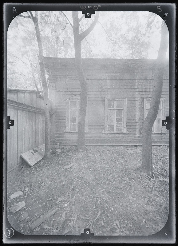 Tallinn, A. Weizenbergi tn 26. Stereofotogramm-meetriline mõõdistamine.