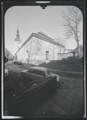 Tallinn, Rüütli tn 9. Tallinna Uue seegi hooned. Fassaadide stereofotogramm-meetriline mõõdistamine.  duplicate photo