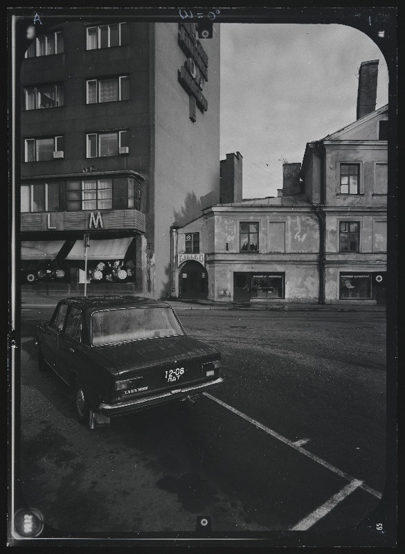 Tallinn, Pärnu mnt 4. Fassaadi stereofotogramm-meetriline mõõdistamine.