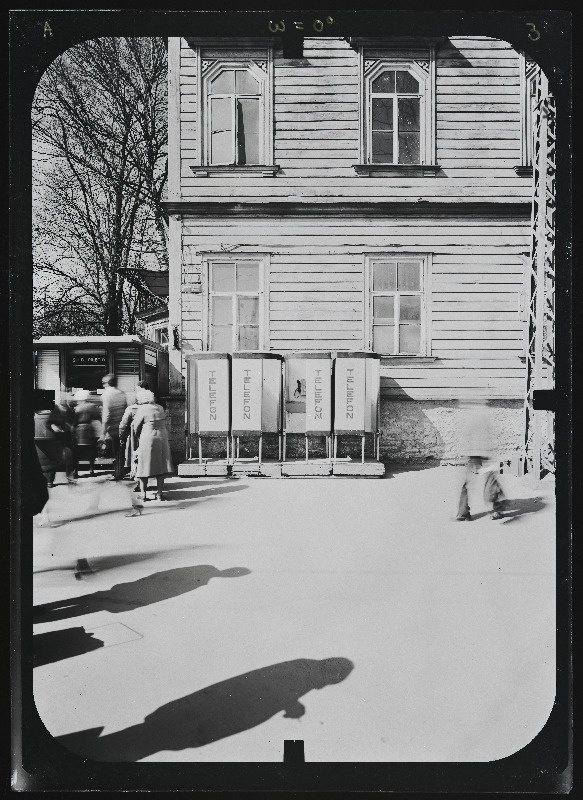 Tallinn, Kvartal 57 B. Fassaadide stereofotogramm-meetriline mõõdistamine.