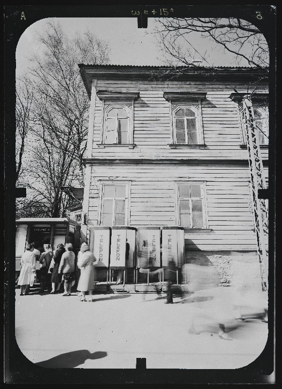 Tallinn, Kvartal 57 B. Fassaadide stereofotogramm-meetriline mõõdistamine.