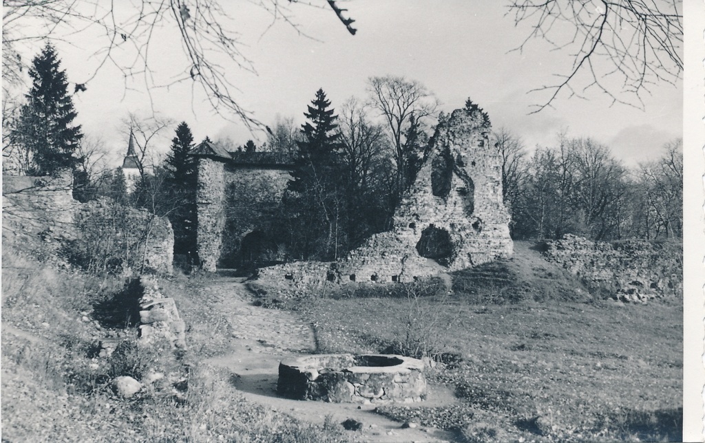 foto, Viljandi, lossimäed, Kaevumägi 1957 F H.Riet
