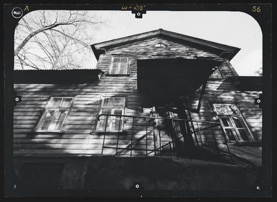 Tallinn, Kvartal 57 B. Fassaadide stereofotogramm-meetriline mõõdistamine.  duplicate photo