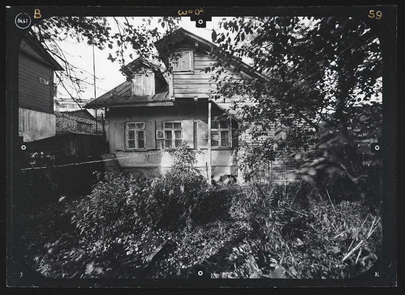 Tallinn, Kvartal 57 B. Fassaadide stereofotogramm-meetriline mõõdistamine.
