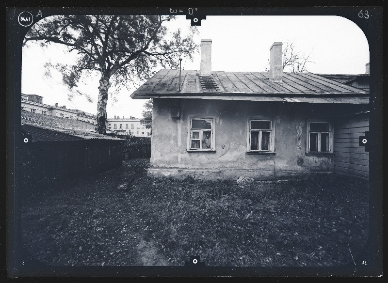 Tallinn, Kvartal 57 B. Fassaadide stereofotogramm-meetriline mõõdistamine.