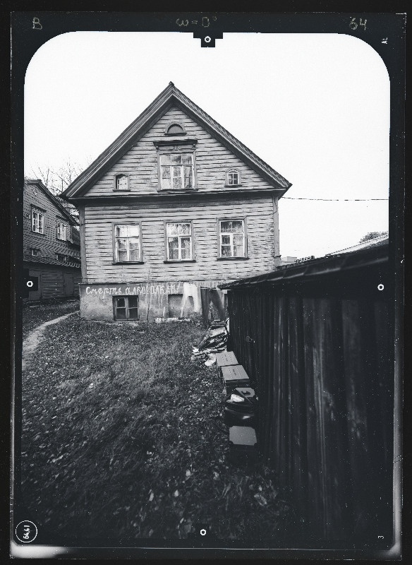 Tallinn, Kvartal 57 B. Fassaadide stereofotogramm-meetriline mõõdistamine.