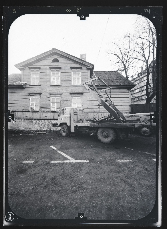 Tallinn, Kvartal 57 B. Fassaadide stereofotogramm-meetriline mõõdistamine.